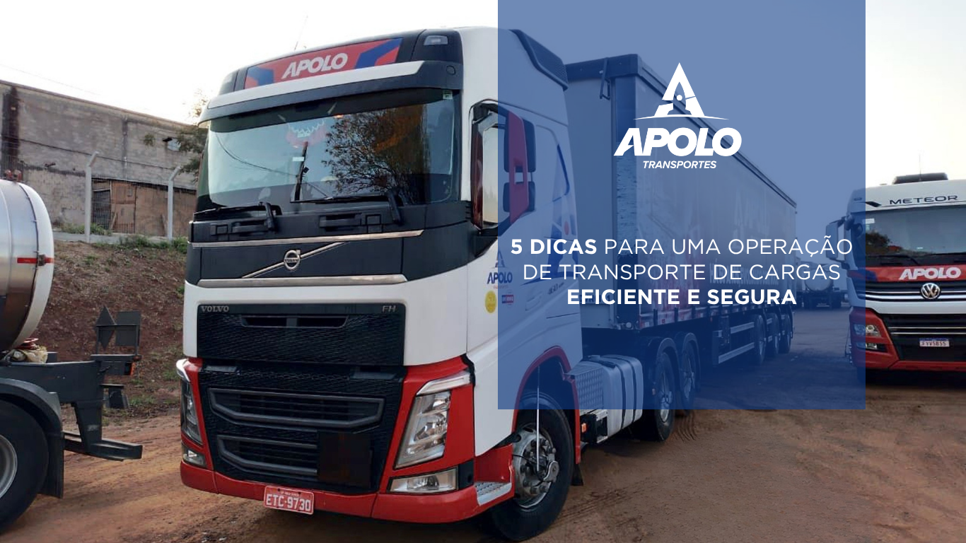 Transporte de Cargas Eficiente e Segura